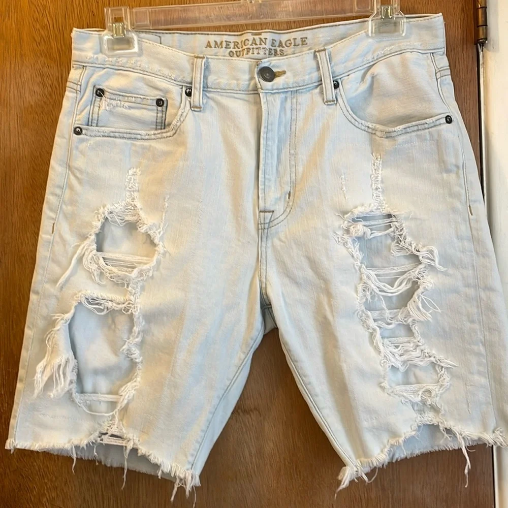 American Eagle Outfitters Core Flex Men’s Unisex Shorts Sz US 32 - Picture 1 of 7